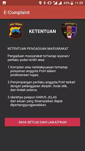 Play E-Complaint Polda Jateng