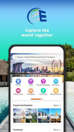 Play Econnex: Travel, Hotel, Food  and enjoy Econnex: Travel, Hotel, Food with UptoPlay