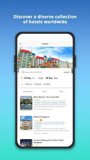 Play Econnex: Travel, Hotel, Food as an online game Econnex: Travel, Hotel, Food with UptoPlay
