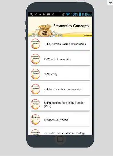 Play Economics Concepts In English  and enjoy Economics Concepts In English with UptoPlay
