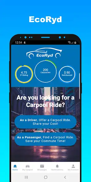 Play EcoRyd - Carpool Your Commute  and enjoy EcoRyd - Carpool Your Commute with UptoPlay