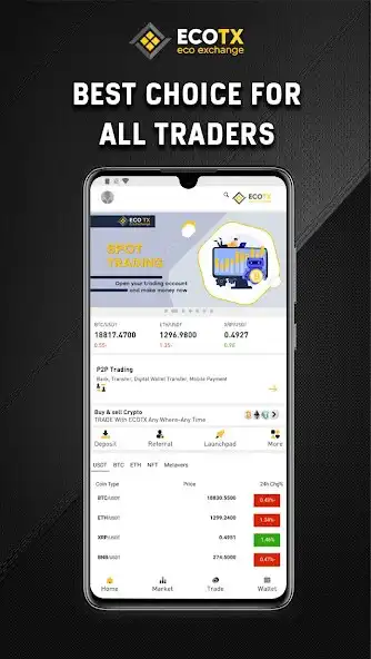 Play ECOTX: BTC, Crypto and P2P as an online game ECOTX: BTC, Crypto and P2P with UptoPlay