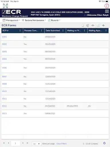 Play ECR- Electronic Change Request as an online game ECR- Electronic Change Request with UptoPlay