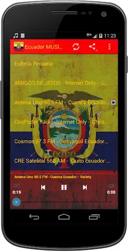 Play Ecuador MUSIC Radio  and enjoy Ecuador MUSIC Radio with UptoPlay