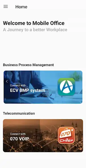 Play ECV-Mobile Office APP  and enjoy ECV-Mobile Office APP with UptoPlay