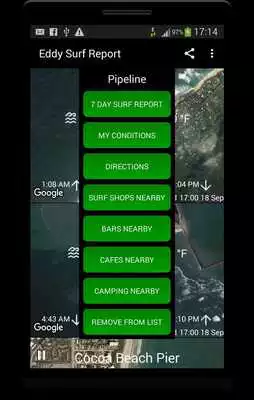Play Eddy Surf Report