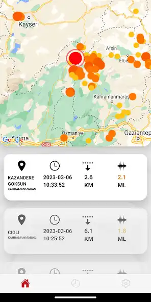 Play eDeprem - Dinamik Haritalar as an online game eDeprem - Dinamik Haritalar with UptoPlay