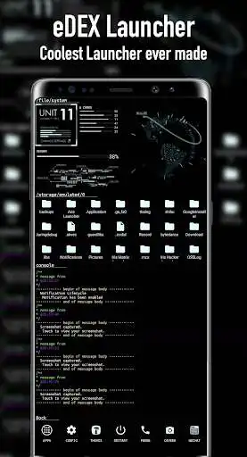 Play eDEX Launcher  and enjoy eDEX Launcher with UptoPlay