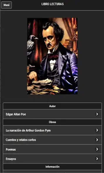 Play Edgar Allan Poe cuentos poemas as an online game online Edgar Allan Poe cuentos poemas with UptoPlay Play Edgar Allan Poe cuentos poemas as an online game Edgar Allan Poe cuentos poemas with UptoPlay