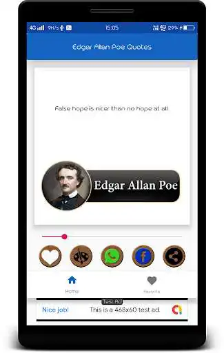 Play Edgar Allan Poe Quotes  and enjoy Edgar Allan Poe Quotes with UptoPlay