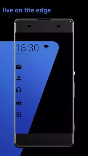 Play APK EDGE for KLWP  and enjoy EDGE for KLWP with UptoPlay org.kustom.edgeforklwp