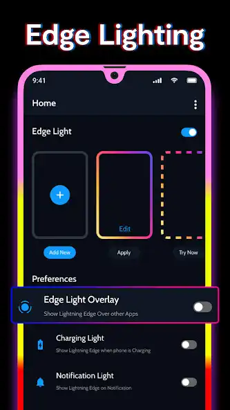 Play Edge Lighting - Border Colors  and enjoy Edge Lighting - Border Colors with UptoPlay