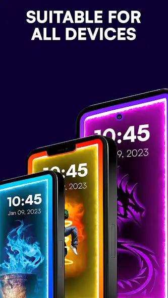 Play Edge Lighting - Colors Border  and enjoy Edge Lighting - Colors Border with UptoPlay
