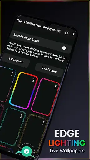 Play Edge Lighting- Live Wallpapers as an online game Edge Lighting- Live Wallpapers with UptoPlay
