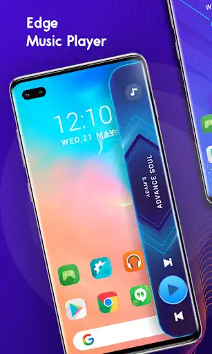 Play Edge Music Player  and enjoy Edge Music Player with UptoPlay