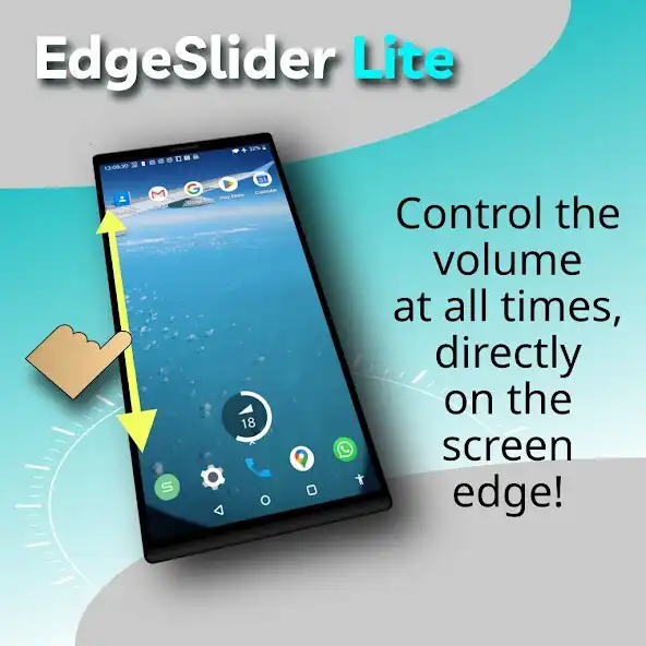 Play EdgeSlider Lite (Vol. control)  and enjoy EdgeSlider Lite (Vol. control) with UptoPlay