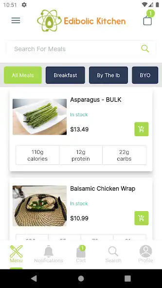 Play Edibolic Meals as an online game Edibolic Meals with UptoPlay