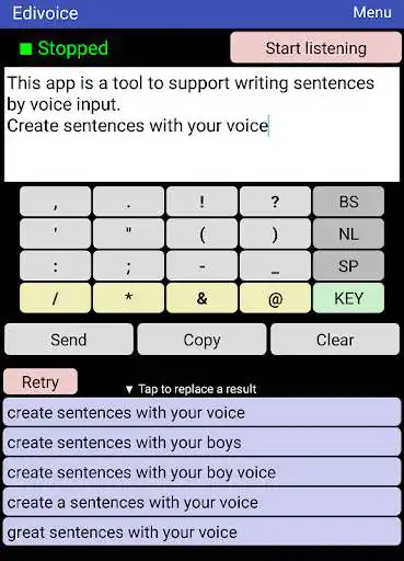 Play APK Edivoice - Voice input  and enjoy Edivoice - Voice input with UptoPlay jp.gr.java_conf.sh.edivoice