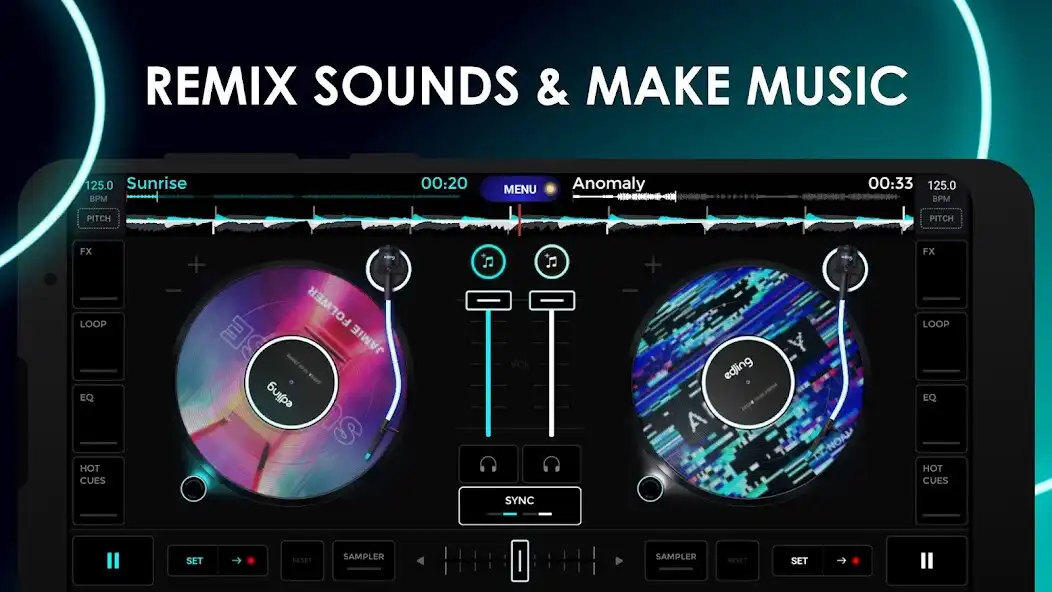 Play edjing Mix - Music DJ app as an online game edjing Mix - Music DJ app with UptoPlay