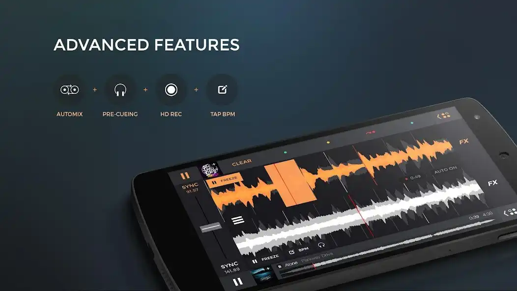 Play edjing PRO - Music DJ mixer as an online game edjing PRO - Music DJ mixer with UptoPlay