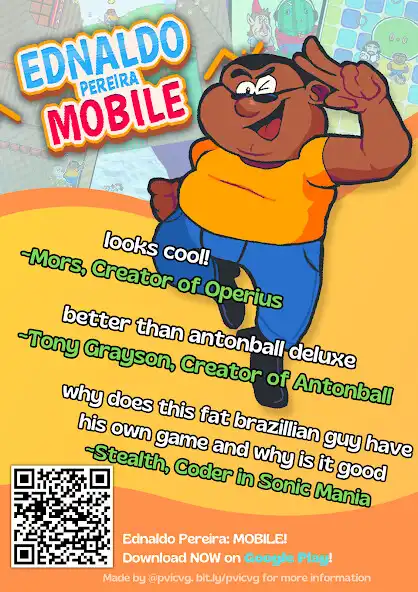 Play Ednaldo MOBILE - 2D Platformer  and enjoy Ednaldo MOBILE - 2D Platformer with UptoPlay