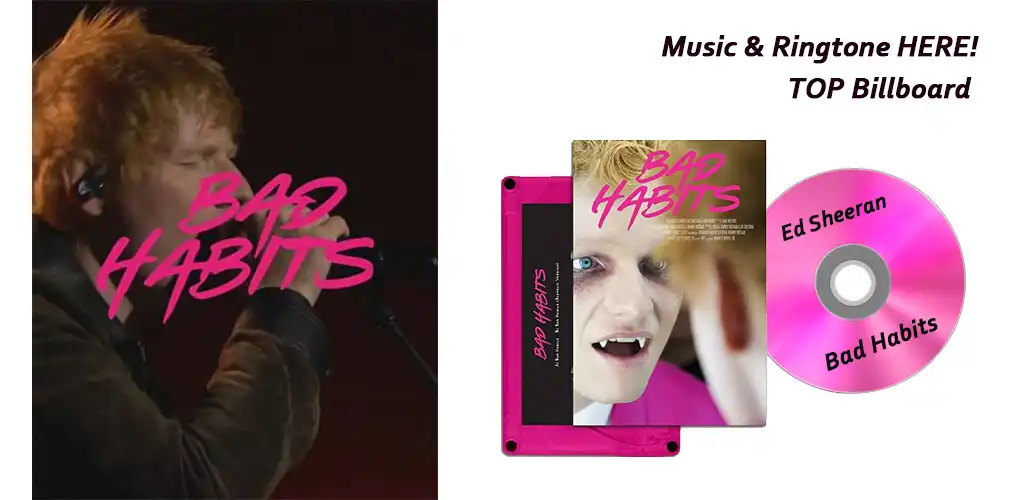 Play Ed Sheeran - Bad Habits Music  Ringtone  and enjoy Ed Sheeran - Bad Habits Music  Ringtone with UptoPlay