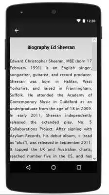 Play Ed Sheeran SongsLyrics
