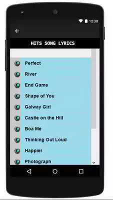 Play Ed Sheeran SongsLyrics