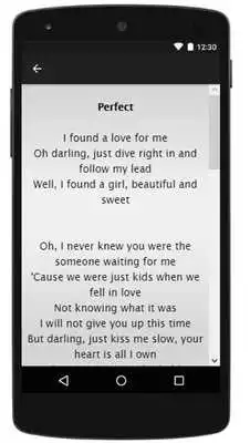 Play Ed Sheeran SongsLyrics