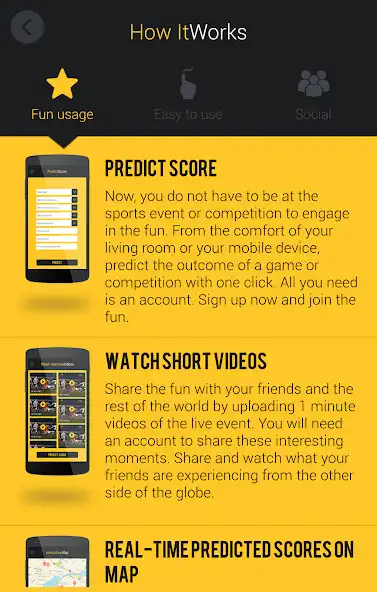 Play EDSports: Score Prediction as an online game EDSports: Score Prediction with UptoPlay