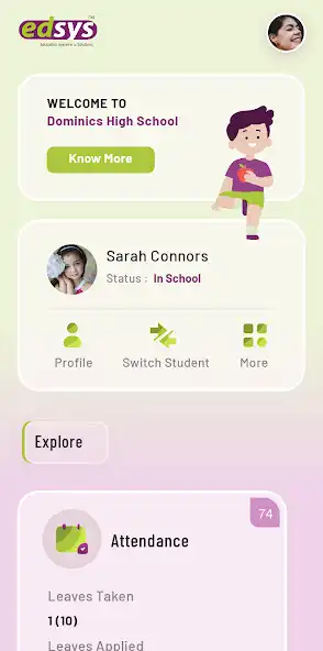 Play Edsys ParentApp UI Demo as an online game Edsys ParentApp UI Demo with UptoPlay
