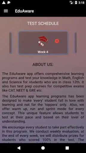 Play EduAware as an online game online EduAware with UptoPlay com.admin.test.online_test Play EduAware as an online game EduAware with UptoPlay