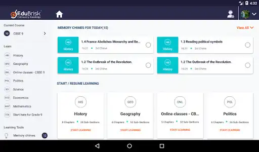 Play EduBrisk - Learn to Learn App  and enjoy EduBrisk - Learn to Learn App with UptoPlay