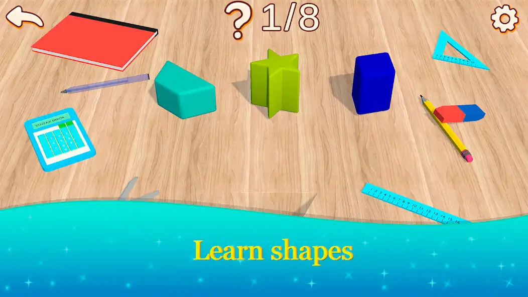 Play Educational games for kids 3D as an online game Educational games for kids 3D with UptoPlay