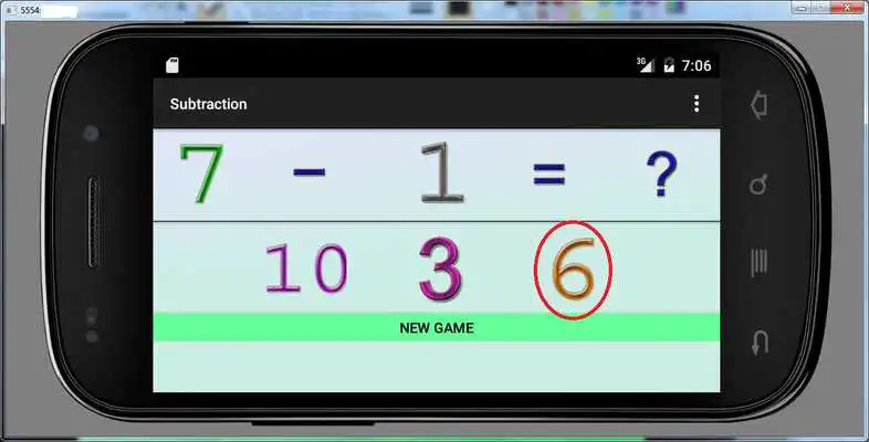 Play Educational subtraction game Play Educational subtraction game