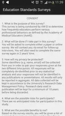 Play Education Standards Surveys