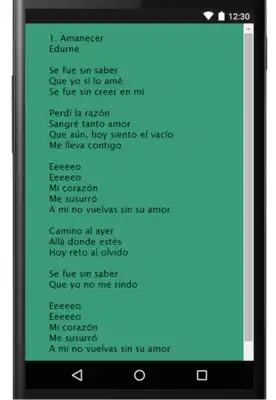 Play Edurne hits Letras