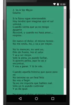 Play Edurne hits Letras