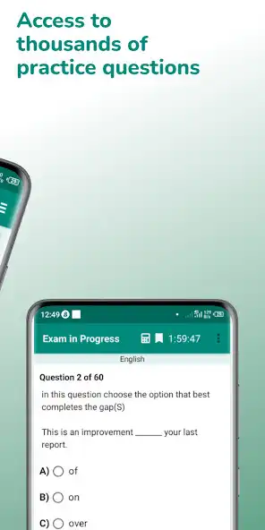 Play Edustuff JAMB CBT App 2023 as an online game Edustuff JAMB CBT App 2023 with UptoPlay