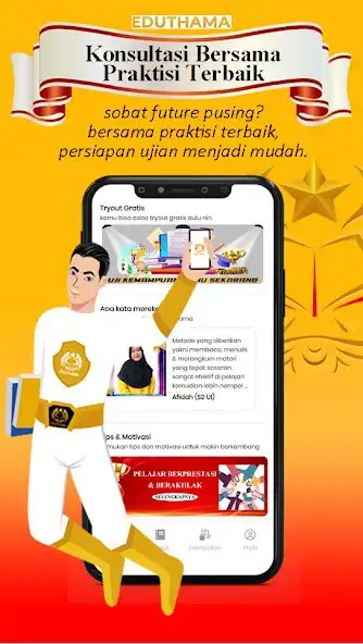 Play Eduthama: #BIMBELPTNKEDINASAN as an online game Eduthama: #BIMBELPTNKEDINASAN with UptoPlay