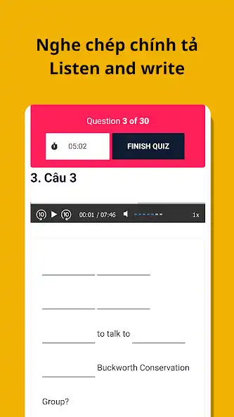 Play EduTopList - Học tiếng Anh as an online game EduTopList - Học tiếng Anh with UptoPlay