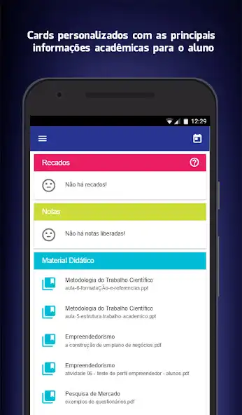Play EDUVALE App - Aluno as an online game EDUVALE App - Aluno with UptoPlay