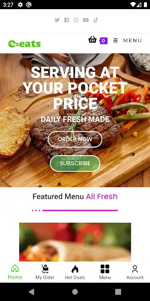 Play eEats as an online game eEats with UptoPlay