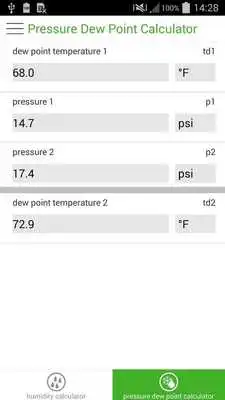 Play E+E Humidity Calculator