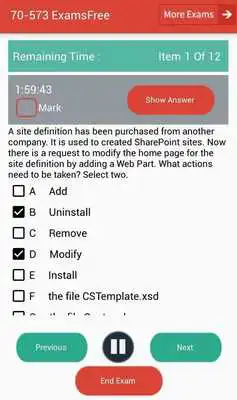 Play EF 70-573 Microsoft Exam