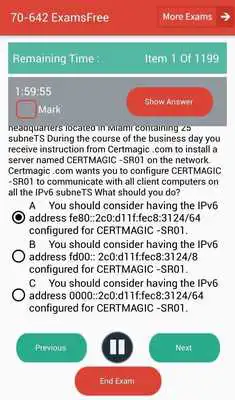 Play EF 70-642 Microsoft Exam