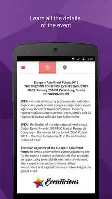 Play EFEA+EventLive 2016 English