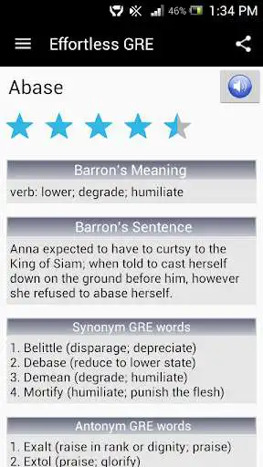 Play Effortless GRE Word Learning as an online game Effortless GRE Word Learning with UptoPlay