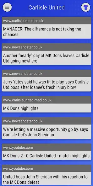 Play EFN Unofficial Carlisle United as an online game EFN Unofficial Carlisle United with UptoPlay
