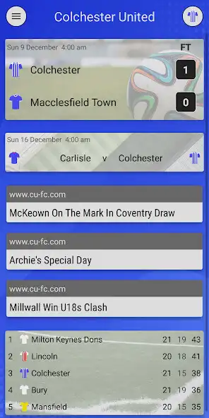 Play EFN Unofficial Colchester Utd  and enjoy EFN Unofficial Colchester Utd with UptoPlay